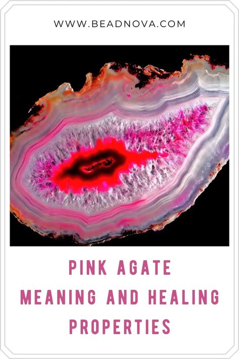 Pink agate has a rich pink vibration that opens the heart chakra and welcomes in love. Read this blog and discover this gem’s history, healing properties, benefits, and more. #crystal #gemstone #pinkagate #agate Pink Agate Crystal Meaning, Pink Agate Meaning, Crystals Energy, The Heart Chakra, Agate Meaning, Spiritual Awakening Signs, Dragon Vein Agate, Gemstone Meanings, Pink Agate