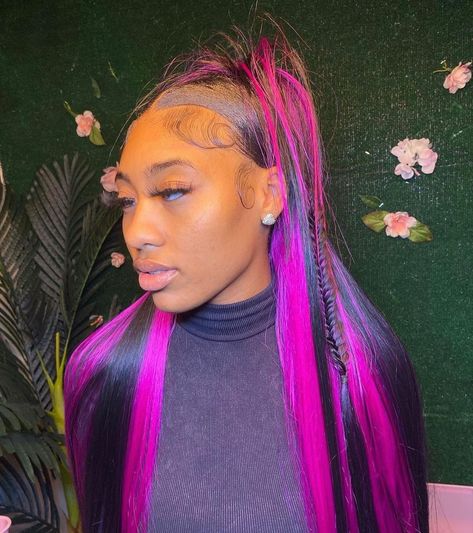 Sew In Hairstyles, Girl Hairstyle, Hairstyle Inspo, Colorful Hair, Front Lace Wigs Human Hair, Baddie Hairstyles, Hair Inspiration Color, Human Hair Wig, Hair Inspo Color