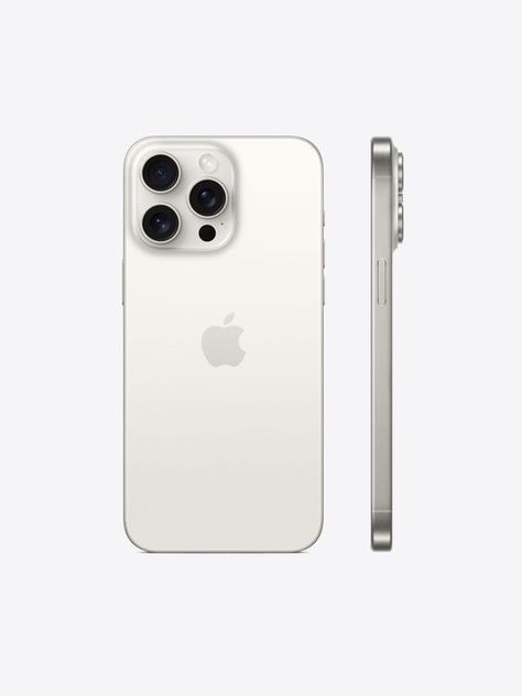 Iphone 15 Pro White Titanium, Iphone 15 Titanium, Iphone 15 White, Iphone 15 Pro Max White, Iphone Obsession, Titanium White, Dream Gift, White Iphone, Birthday List