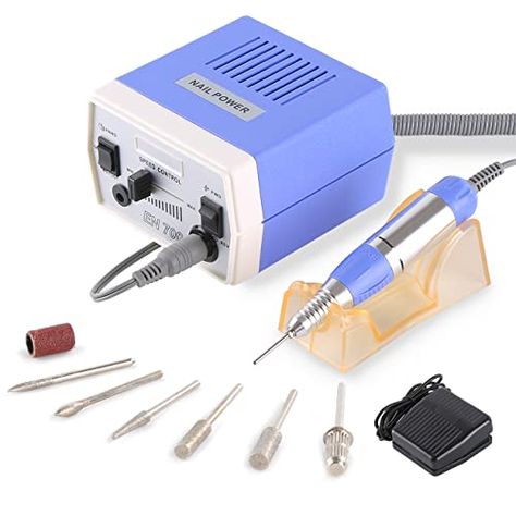 Dr.nail Nail Drill Professional 30000RPM High Speed Electric Nail Machine for Acrylic Nail Drills Nail Art Manicure Polisher Grinder Polishing Cuticle Machine Gel Nails Polisher Nail File Nail Machine, Acrylic Nail Drill, Electric Nail File, Nail Drills, Nail Art Salon, Nail Drill Machine, Nail Nail, Nail Drill, Artificial Nails