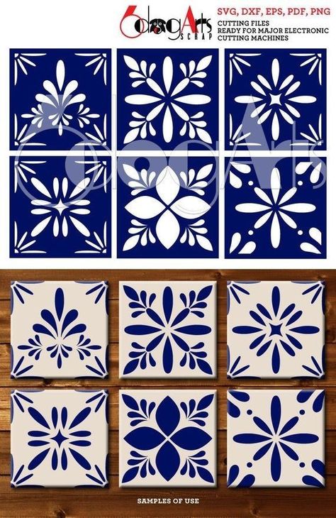 Talavera Art, Talavera Pattern, Talavera Design, Tile Stencils, Mexican Pattern, Mexican Talavera Tile, Talavera Tile, Tile Stencil, Talavera Pottery