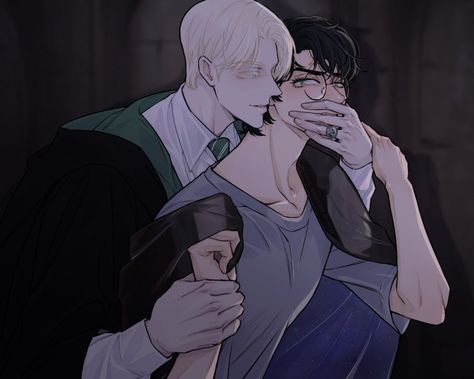 Drarry Fanart Bottom Harry Spicy, Harry Potter Sleeping, Draco X Harry Fanart, Drarry Fanart Bottom Harry, Draco X Harry, Darry Fanart, Gay Fanart, Boy Fanart, Hp Ships