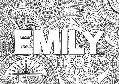 mandala font - Google Search Word Coloring Pages, Name Coloring Pages, Name Drawings, Name Tattoo Designs, Line Art Tattoos, Coloring Pages For Girls, Cute Names, Bold Fonts, Mandala Tattoo