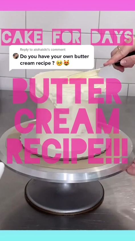 Tigga Maccormack(@tigga_mac) on TikTok: Reply to @alohakiki Here it is again guys! Yum! #buttercreamrecipe #cakedecorator #buttercream #cakedecorating #yum #fyp #haveago Butterscotch Buttercream Frosting, Cookie Butter Ganache, Tigga Mac Buttercream, Martha Stewart Buttercream Frosting, Mastros Butter Cake, Tigga Mac, Buttercream Recipe, Cake Baking, Cream Frosting