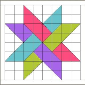 Star Quilt Pattern, Painted Barn Quilts, Quilting Blocks, Barn Quilt Designs, Quilt Modernen, Barn Quilt Patterns, Star Quilt Blocks, Star Quilt Patterns, Quilt Block Tutorial