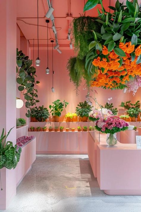 5 Tips for Retail Ceiling Design Florist Cafe, Cool Retail, Porch Windows, Balcony Bar, Backyard Balcony, Retail Boutique, Wallpaper Ceiling, Store Interiors, Suspended Ceiling