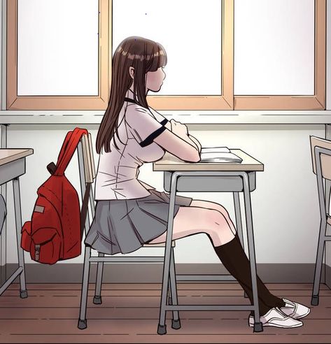 Someone Sitting At A Desk Drawing, Person Sitting On Stool Reference, Sitting Reference Side View, Sitting In Class Reference, Sitting In Desk Reference, Reading Book Reference Drawing, Sitting Pose Reference Side View, School Desk Drawing, Sitting At Desk Reference Drawing