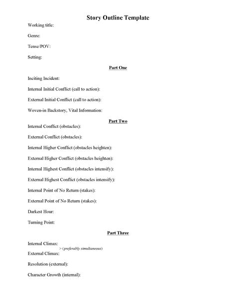 Writing Book Template, Character Outline Template Writing, Story Plotting Outline, Manuscript Writing Tips, Story Outline Example, How To Make A Story Outline, Writing Story Template, Novel Setting Worksheet, Settings For Story Writing