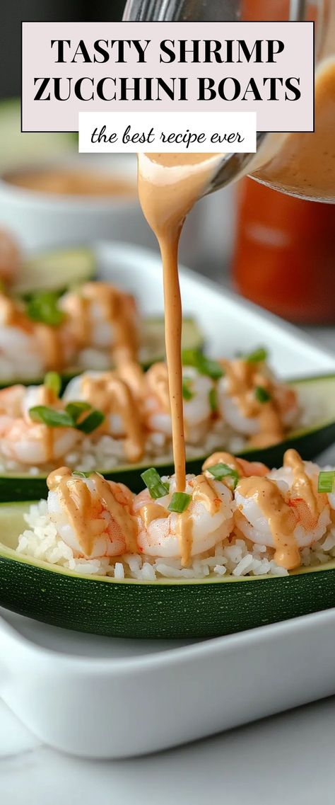 Image for Tasty Shrimp Zucchini Boats Shrimp Zucchini Boats, Stuffed Shrimp, Shrimp Zucchini, Stuffed Zucchini Boats, Meal Rotation, Stuffed Zucchini, Gluten Free Chili, Zucchini Boats, Cozy Dinner