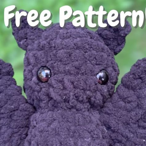 N💛 J💜 & K💖 on Instagram: "🚨 FREE PATTERN! 🚨   Hi everyone! I'm so excited to be releasing my bat pattern for free! I know there isn't much time before Halloween, but hopefully you still have enough time to make some bats :) I can't wait to see them!  I'll be making a tester appreciation post soon, so don't forget to check that out! The testers for this pattern made absolutely adorable bats, and I couldn't have gotten this pattern released without them.  Enjoy the pattern!  Likes, saves and shares are greatly appreciated! Have a great day/night!  ~ N💛 J💜 & K💖  Tags 🏷 #crochet #amigurumi #crochetpattern #amigurumipattern #freepattern #freecrochetpattern #amigurumifreepattern #paterntesterswanted #patterntestersneeded #testercall #patterntestercall #freepatterncrochet #crochetbat #am Bat Crochet Pattern Free, Bat Crochet Pattern, Bat Crochet, Crochet Bat, Crochet Market, Fall Crochet Patterns, Fall Crochet, Baby Bats, Bat Pattern