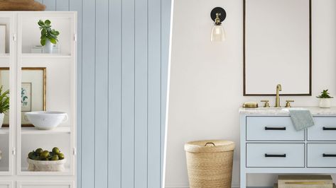 Sherwin-Williams reveals its Color of the Year for 2024 – this ethereal hue will change how you decorate your home Sherwin Williams Upward, Sherwin Williams Colors, Calming Spaces, 2024 Color, Paint Companies, Outdoor Paint, Trunk Or Treat, Bath Remodel, Paint Ideas