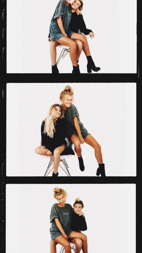 2 Person Picture Poses Aesthetic, 2 Person Photoshoot Poses, 2 Person Photoshoot, Shooting Studio, Sisters Photoshoot Poses, Mode Editorials, Hey Beautiful, Sisters Photoshoot, Studio Photography Poses