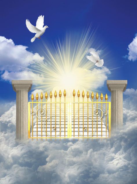 Heaven. Ascending stairway to heaven through clouds , #spon, #Ascending, #Heaven, #stairway, #clouds, #heaven #ad Heaven Images, Heaven Pictures, Heaven Wallpaper, Stairs To Heaven, Jesus Paid It All, Heaven's Gate, Christmas In Heaven, Prophetic Art, Stairway To Heaven