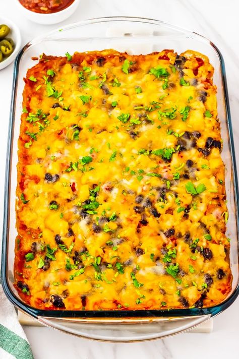 Ww Chicken Enchilada Bake, Weight Watchers Enchiladas, Panini Recipes Chicken, Chicken Enchilada Bake, Enchilada Bake, Weight Watchers Chicken, Weight Watcher Dinners, Chicken Enchilada Casserole, Shredded Chicken Recipes