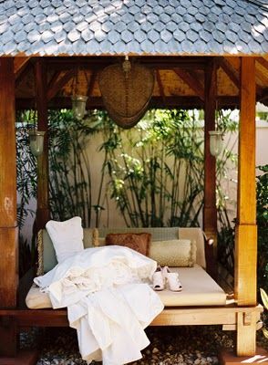 pretty wedding dress shot Tropical Cabana, Backyard Cabana, Tropical Honeymoon, Dream Escape, Tropical Lifestyle, Outdoor Cabana, British Colonial Decor, Garden Retreat, Reading Spot