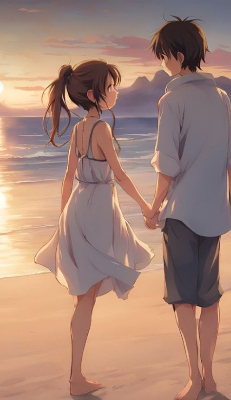 Cute Anime Couple Moments, Romance Book Cover Design, Kiss Anime, Sweet Anime, Adorable Anime, Cute Moments, Your Name Anime, Romance Book Covers, Romantic Anime Couples