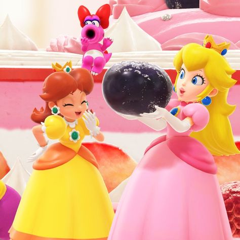 Princess Peach on Twitter: "This was Superstars' best title screen moment https://t.co/H46AvberLH" / Twitter Daisy And Peach, Daisy Icon, Peach And Daisy, Hello Kitty Room Decor, Super Mario Bros Games, Title Screen, Super Princess Peach, Super Mario Princess, Peach Mario