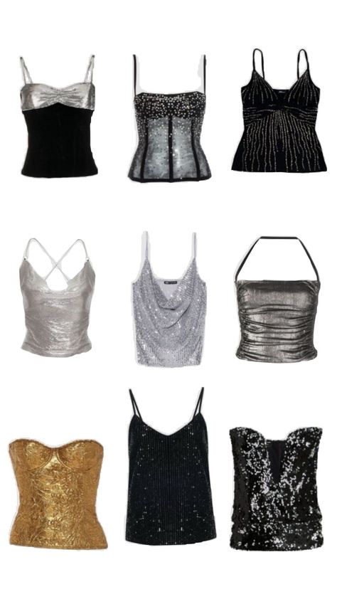 Star Girl tops Fest Outfits, Mode Zara, Nye Outfits, Party Fits, New Years Outfit, Looks Party, Outfit Inspo Casual, Shiny Clothes, Stockholm Fashion