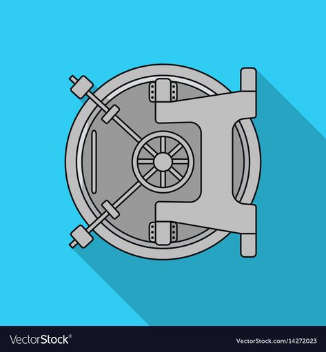 Background Money, Bank Vault, Flat Style, Vaulting, Fashion Flats, Png Images, White Background, Finance, Vector Images