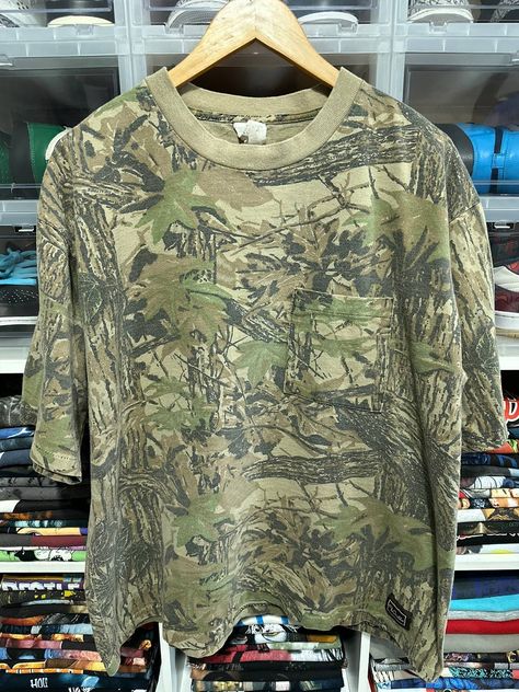 Vintage Vintage 90s Woodland Camo Travis Scott Style Tee XL | Grailed Travis Scott Style, Travis Scott Fashion, Vintage Woodland, Woodland Camo, Men's Tops, Travis Scott, Fashion Tees, Shirt Jacket, Vintage Men