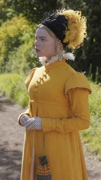 Emma Movie, Emma. 2020, Emma Woodhouse, Emma Jane Austen, Regency Era Fashion, Royal Clothing, Fancy Costumes, Regency Dress, Regency Fashion