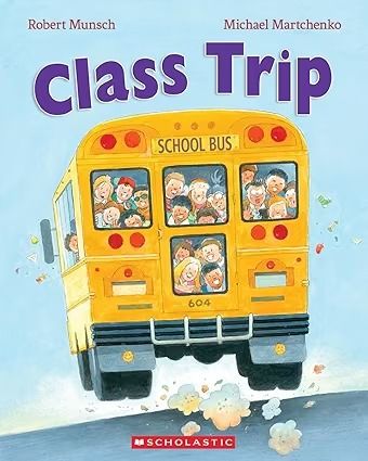 Class Trip: Munsch, Robert, Martchenko, Michael: 9781039702240: Books - Amazon.ca Robert Munsch Books, Holmes And Watson, Robert Munsch, Funny Books For Kids, School Field Trip, Laurel And Hardy, Baby Chickens, Children Books, Business Magazine