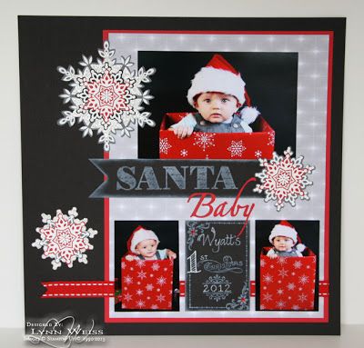 Baby Boy Scrapbook Layouts, Winter Scrapbook Layouts, Boy Scrapbook Layouts, Winter Scrapbooking, Christmas Scrapbook Pages, Christmas Scrapbook Layouts, Baby Scrapbook Pages, Holiday Scrapbook