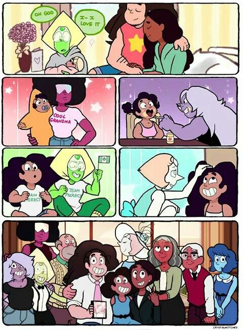 Stevonnie as parents :3 Steven Universe Pictures, Steven Universe Ships, Steven Uni, Steven Universe Diamond, Greg Universe, Steven Universe Anime, Steven Universe Au, Steven Universe Drawing, Steven Universe Memes