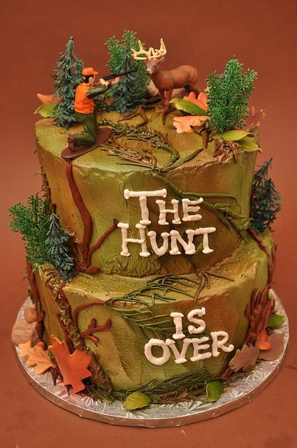 Grooms Cake Hunting, Deer Hunting Cake, Hunting Birthday Cakes, Camo Cakes, Groomsman Cake, The Aisle Wedding, Hunting Cake, Deer Cakes, Grooms Cakes