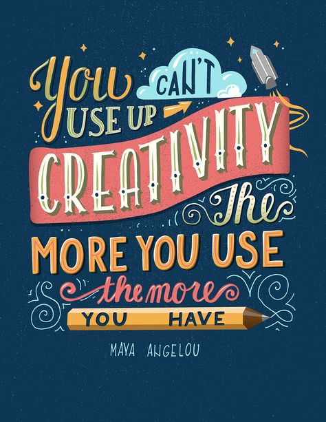 TRUE! _ You Can't Use up Creativity... You just simply can't because the more you use your creative mind and practice each day, you get better and have more ideas that come in form of inspiration from really 'weird' and unexpected places... Amazing Words, Quotes Amazing, Quotes Real, Quotes Change, Quotes Uplifting, Quotes Morning, Scientific Thinking, Quotes Strong, Quotes Arabic