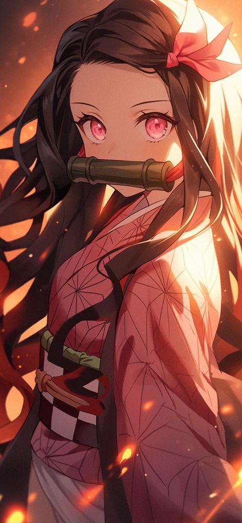 Demon Slayer Nezuko Kamado Art Wallpapers - Nezuko Wallpaper Nezuko Kamado, Demon King Anime, Cool Anime Wallpapers, Dessin Adorable, Cute Poster, Popular Anime, Cool Anime Pictures, Anime Character Drawing, Awesome Anime