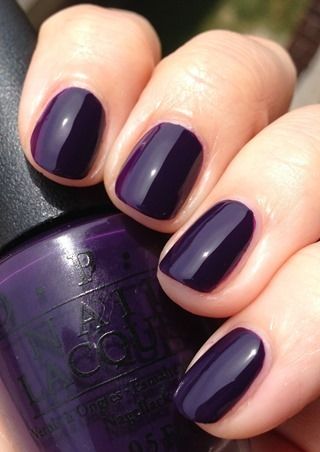 Nails Dark, Purple Nail, Nail Envy, Dark Nails, Colorful Nail Designs, I Love Nails, Opi Nails, Manicure E Pedicure, Sally Hansen