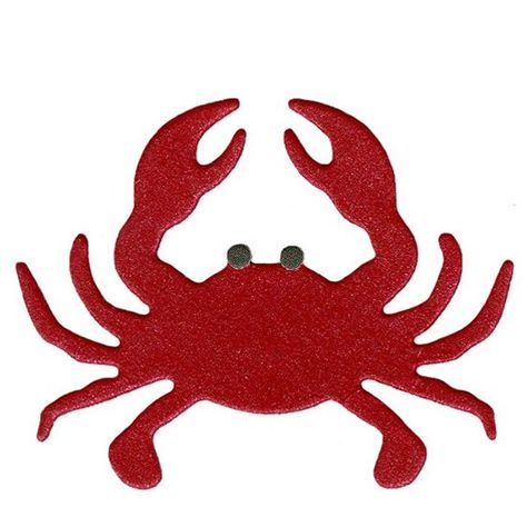 Tropical Crafts, Homemade Stencils, Beach Mosaic, Crab Crafts, Crab Tattoo, Crab Art, Red Crab, Fabric Fish, Craft Images