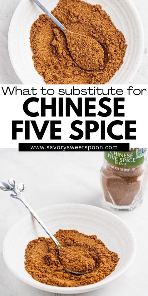 If you don't have Chinese five spice on hand or are searching for an alternative, here are the best Chinese five spice substitutes. Whether you're whipping up marinades, soups, stews, or delightful baked goods, these substitutes promise to infuse your dishes with a perfect balance of sweet, spiced, and savory notes. 5 Spice Chinese Seasoning, Asian Spices Blend, 5 Spice Powder Recipe, Chinese 5 Spice Recipe, Five Spice Powder Recipe, Chinese Five Spice Recipe, Season Mixes, Chinese Seasoning, Five Spice Recipes