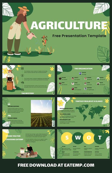 Agriculture 13 Agriculture Powerpoint Template, Agriculture Presentation, Agriculture Poster, Research Presentation, Presentation Slides Design, Presentation Design Layout, Powerpoint Free, Proposal Design, Slides Design