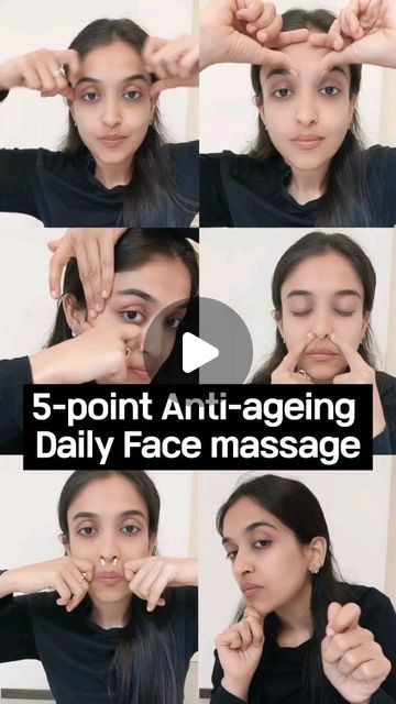 Face Thinning Massage, Oil Massage For Face, How To Massage Your Face, Facial Massage For Slimmer Face, Face Routine Daily, Hair Growth Massage, Massage For Face, Face Massage Oil, Facial Massage Oil