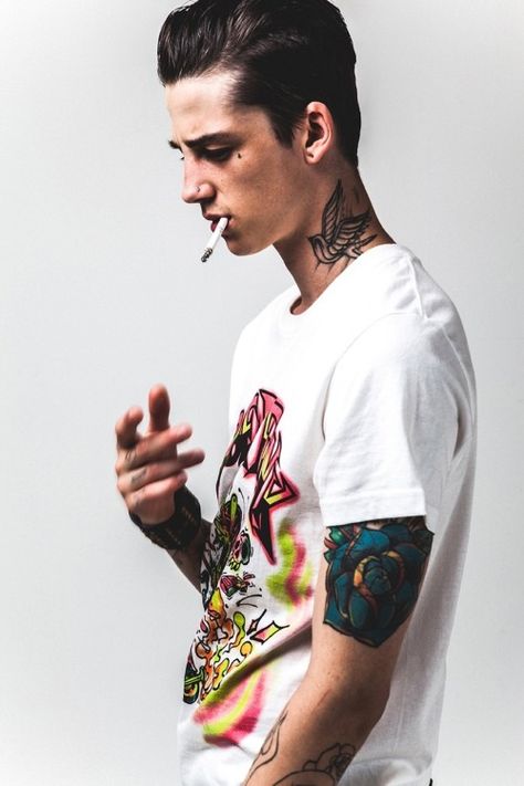 ash stymest Teardrop Tattoo, Ash Stymest, Body Picture, Celebrity Dads, Male Models, Tattoos For Guys, Beautiful People, Ash, Tattoos