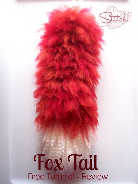 Fox Tail - Free Tutorial Review on Stitch11.com Panda Costume Diy, Zelda Costumes, Wolf Crochet, Crochet Halloween Costume, Fox Tails, Wolf Tail, Panda Costumes, Crochet Costumes, Fox Costume