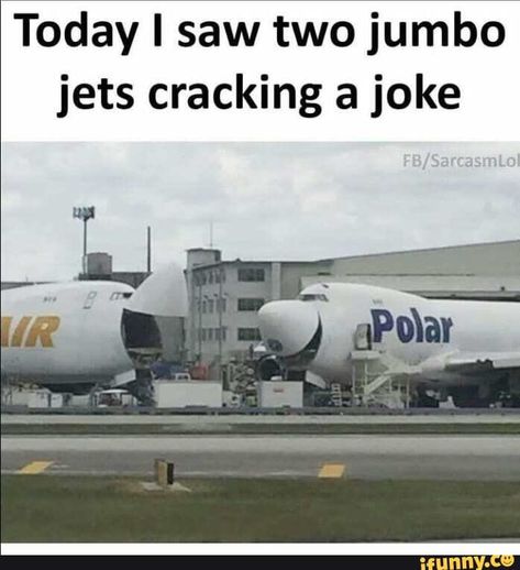 This is adorable :) Airplane Meme, Plane Memes, Aviation Humor, Army Humor, Jumbo Jet, Sarcastic Jokes, Memes Sarcastic, Sarcasm Humor, Internet Funny