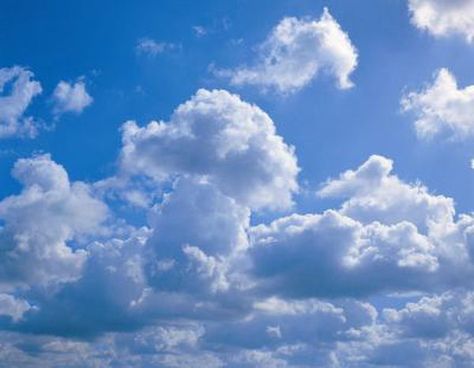 Blue Sky Wallpaper, Blue Sky Clouds, Everything Is Blue, Blue Aesthetic Pastel, Fluffy Clouds, Sky Pictures, Sky Photos, Cloud Painting, White Clouds