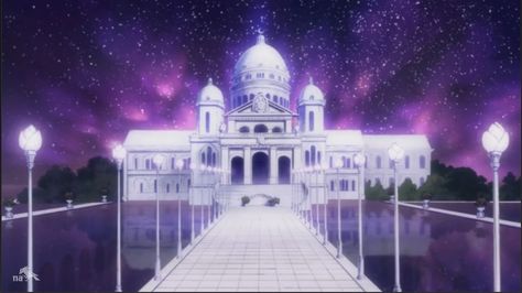 Moon Kingdom is a location in Sailor Moon Crystal. The Moon Kingdom of the Moon was home of Moon people and existed during Silver Millennium. Ruled by Queen Serenity, it was located in Mare Serenitatis (The Sea of Serenity). The Moon Kingdom was also home of Princess Serenity and her four guardians as well as Luna and Artemis. There was also connection between Moon and Earth, but it was forbidden for Moon people to go there. Royal members of The Moon Kingdom bear on their foreheads symbols of sm Silver Millenium, Moon Hd, Sailor Moon Collectibles, Fanfiction Ideas, Princesa Serenity, Queen Serenity, Moon Kingdom, Moon Palace, Moon Prism Power