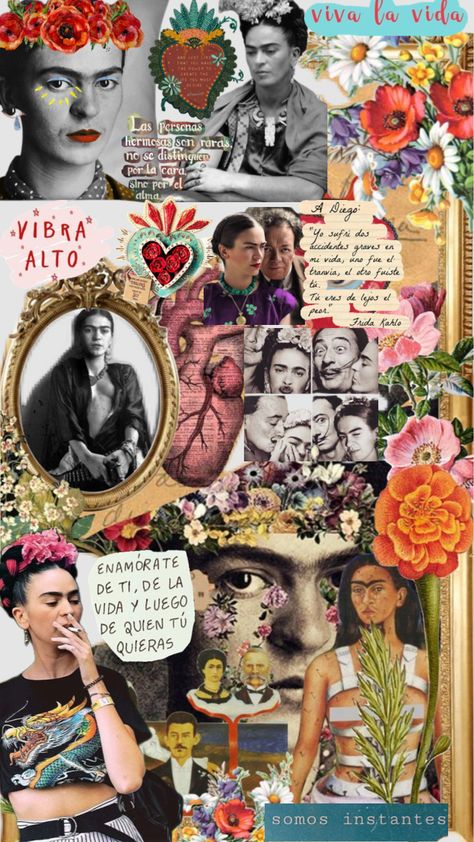 #fridakhalo فريدا كاهلو, Cactus Paintings, Frida Kahlo Paintings, Kahlo Paintings, Mexican Culture Art, Frida Art, Mayan Art, Frida Kahlo Art, Collage Art Projects