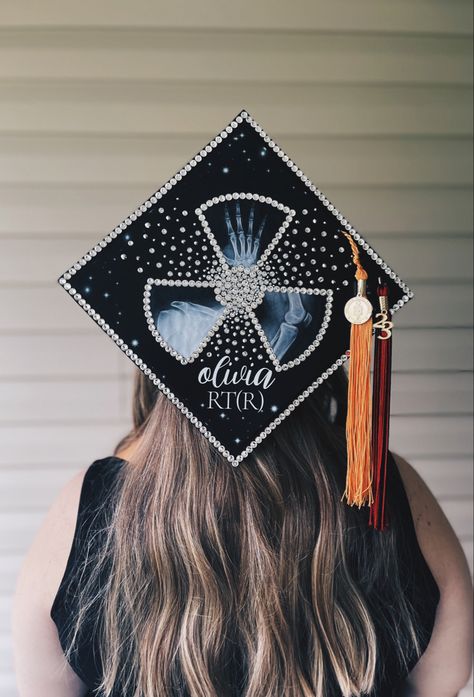 Radiology Grad Cap
X-ray graduation cap
Radiologic Technology Cap Radiology Student Aesthetic Wallpaper, Radiology Student Graduation Cap, Radiology Aesthetic Wallpaper, Rad Tech Vision Board, X Ray School Graduation Pictures, Grad Cap Ideas Radiology, Xray Cap Decoration, Xray Student Aesthetic, Radiology Grad Caps