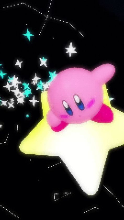 gif from that one story video Kirby Flying, Computer Wallpaper Y2k, Kirby Gif, Y2k Gif, 90s Nintendo, Wallpaper For My Phone, Kirby And Friends, Kirby Art, Wallpaper Y2k