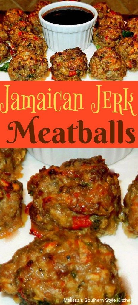 Jerk Meatballs, Jamaican Cuisine, Jamaican Dishes, Jamaican Jerk, Island Food, Jamaican Recipes, Beef Recipes Easy, Caribbean Recipes, Meatball Recipes