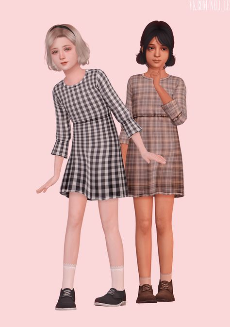 Child Dresses (+Bonus) | NELL Sims 4 Cc Kids Clothing, Child Dress, Sims 4 Children, Sims 4 Dresses, Sims 4 Toddler, Sims Four, Sims4 Clothes, Sims 4 Mods Clothes, Sims 4 Cc Finds