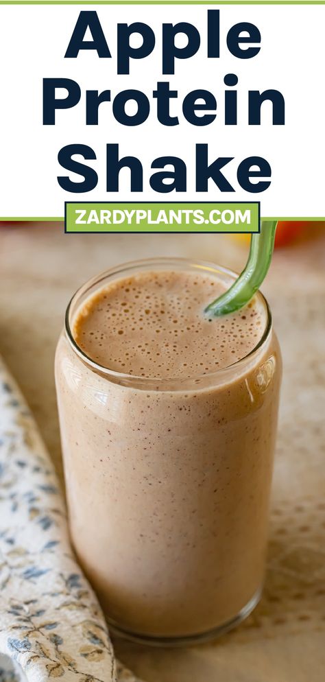 This Apple Protein Shake is a great way to refuel after a workout or just enjoy as a healthy treat with crisp, sweet apples. Apple Protein Shake, Vegan Protein Shakes, Vegan Protein Shake, Vegan Shakes, Best Vegan Protein, Sweet Apples, Protein Shake Recipes, Healthy Treat, Protein Drinks