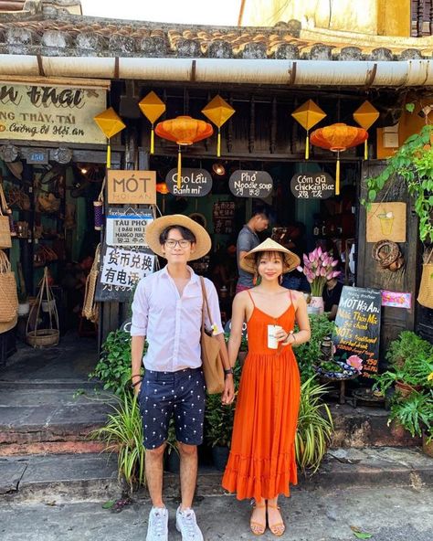 Da Nang Vietnam Outfit, Vietnam Vacation Outfits, Taipei Aesthetic, Vietnam Outfit Ideas, Vietnam Ootd, Vietnam Outfit, Thai Outfits, Vietnam Vacation, Vietnam Trip