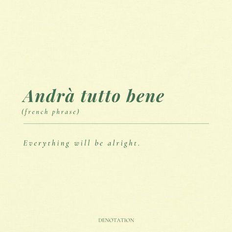 Minimalist Italian Tattoo, Other Language Tattoos, Beautiful Italian Phrases, Italian Words Aesthetic, Italian Words And Meanings, Pretty Italian Words, Quotes In Italian, French Tattoo Ideas, Italian Words With Meaning