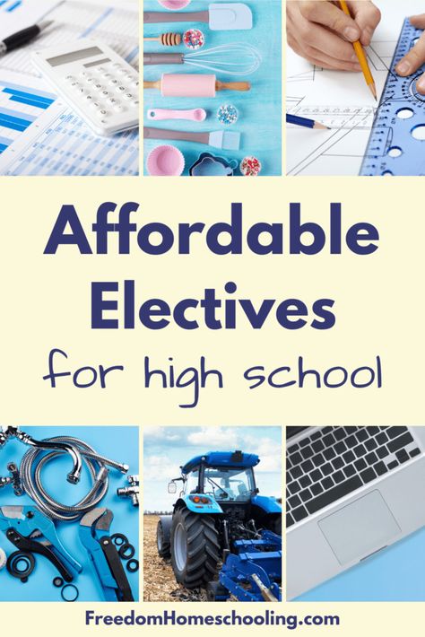 Middle School Electives, High School Homeschooling, Homeschool Electives, High School Electives, High School Plan, Homeschool High School Curriculum, Homeschool Highschool, Homeschool Middle School, High School Homeschool